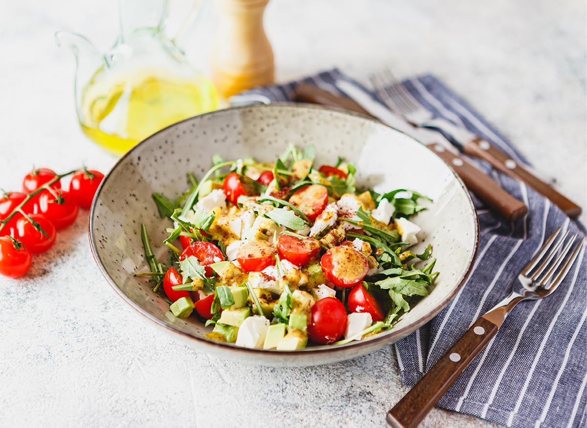 Tomaten-Mozzarella-Salat